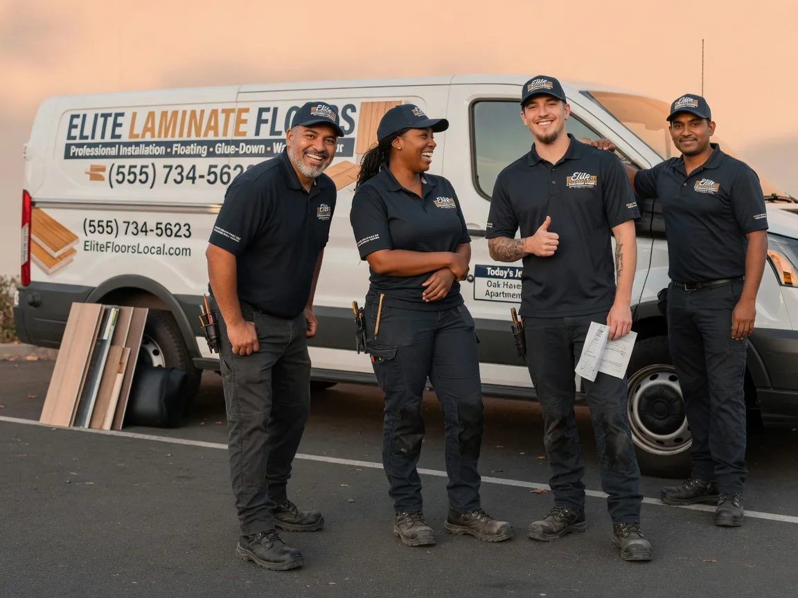 Laminate flooring installation company in Pierron, IL